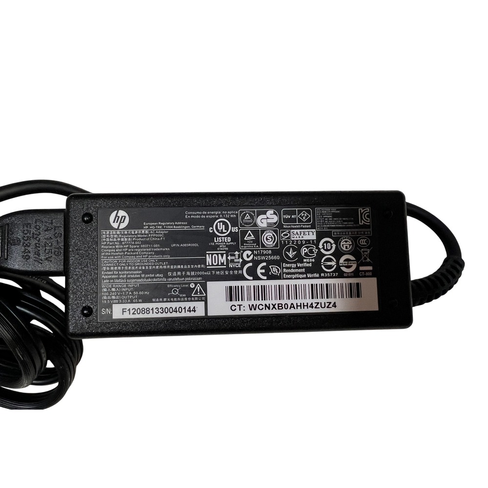 Genuine HP Laptop Charger Power Supply Adapter Cord PPP009C
